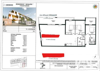 Appartement - 128 m² - 4 pièces
