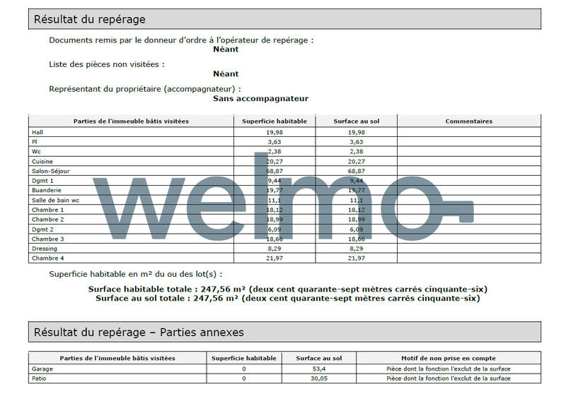 Maison - 300 m² - 8 pièces