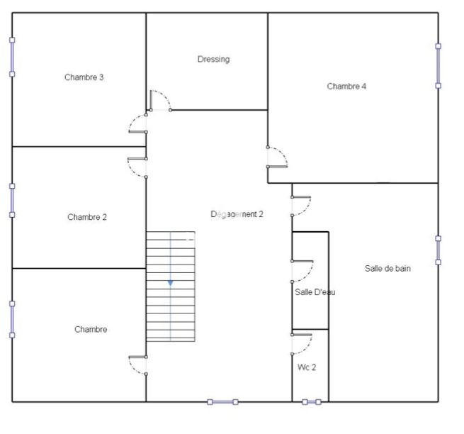 Maison traditionnelle - 200 m² - 8 pièces