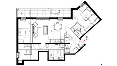 Appartement - 83 m² - 4 pièces