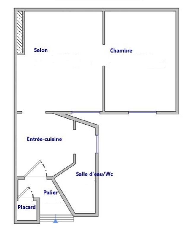 Appartement - 29 m² - 2 pièces