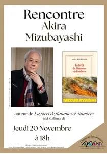 Rencontre avec Akira Mizubayashi