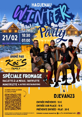 Winter Party spéciale fromage