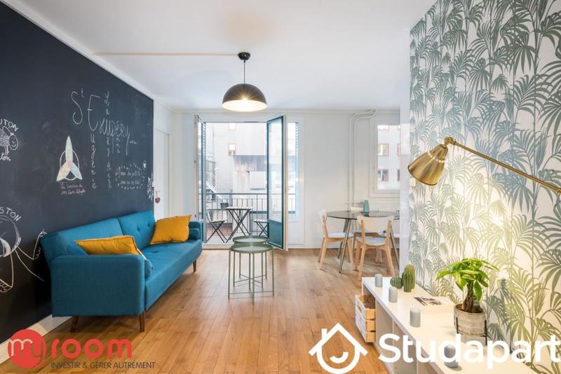 Chambre - 9 m² - 1 pièce