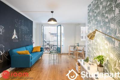 Chambre - 9 m² - 1 pièce