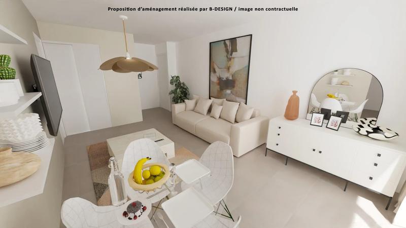 Appartement - 57 m² - 3 pièces