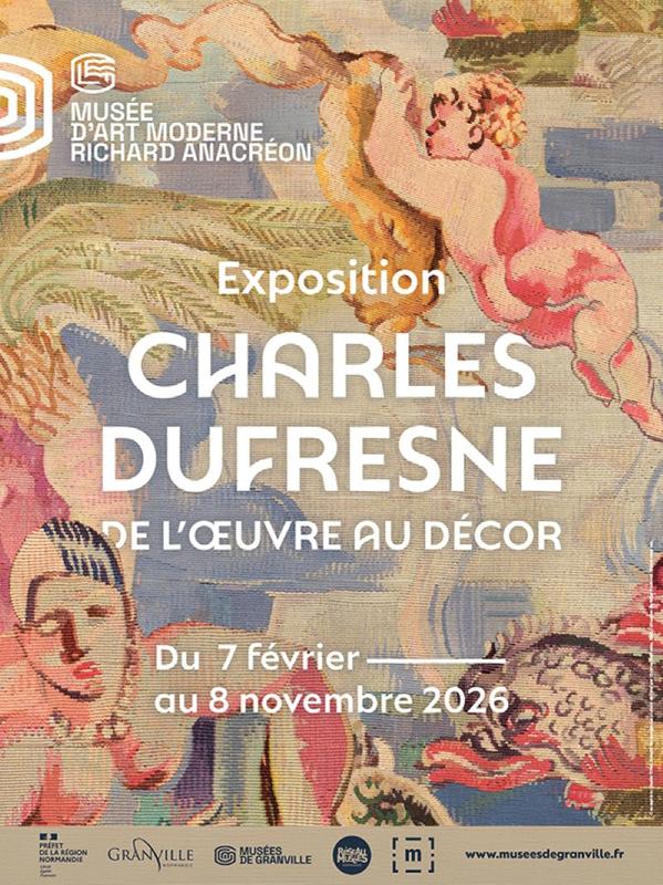 Exposition au Musée d'art moderne Richard Anacréon  : Charles Dufresne, de l'œuvre au décor