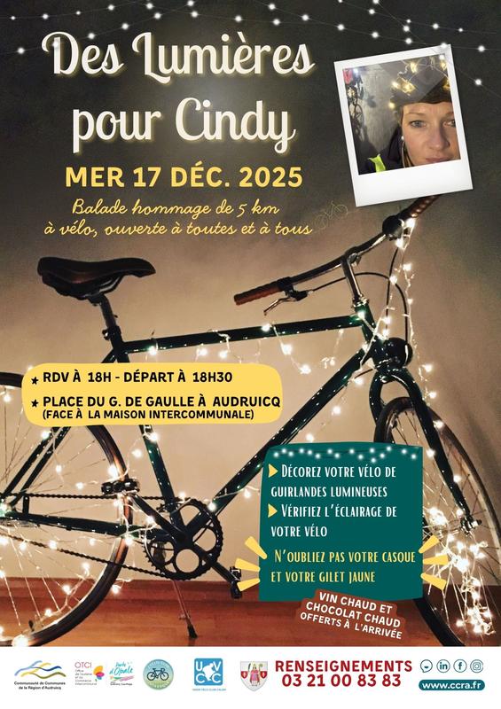 Balde-Hommage &quot;Des lumières pour Cindy&quot;