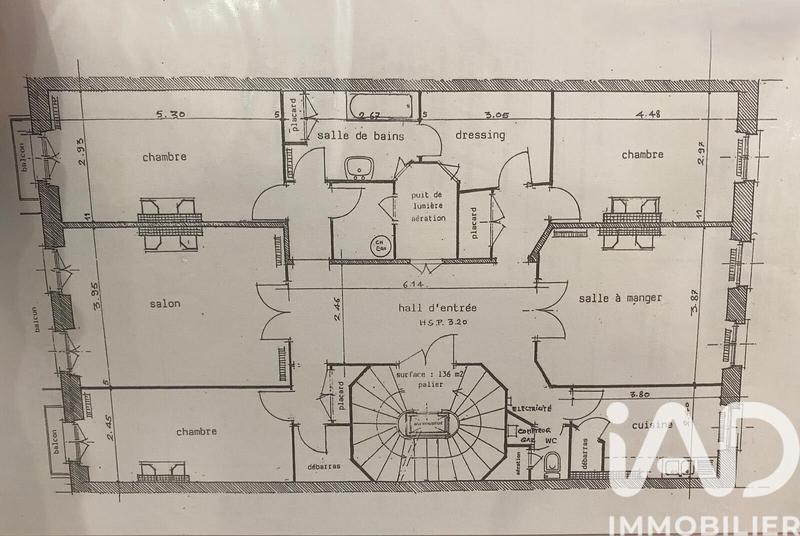 Appartement - 132 m² - 4 pièces