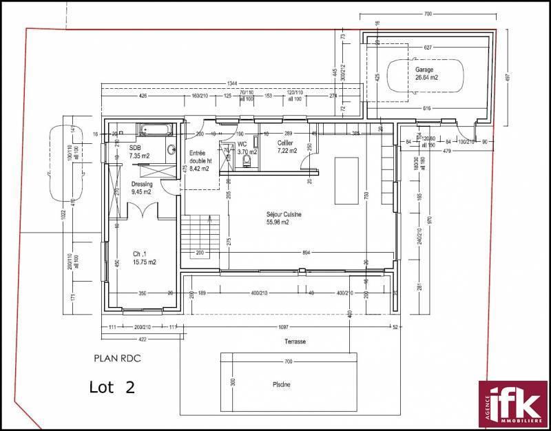 Maison - 173 m² - 6 pièces