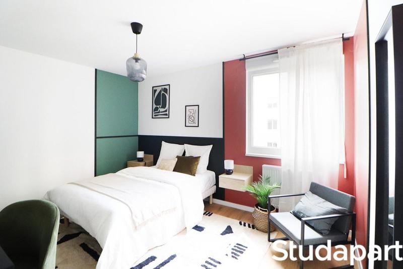 Chambre - 11 m² - 1 pièce