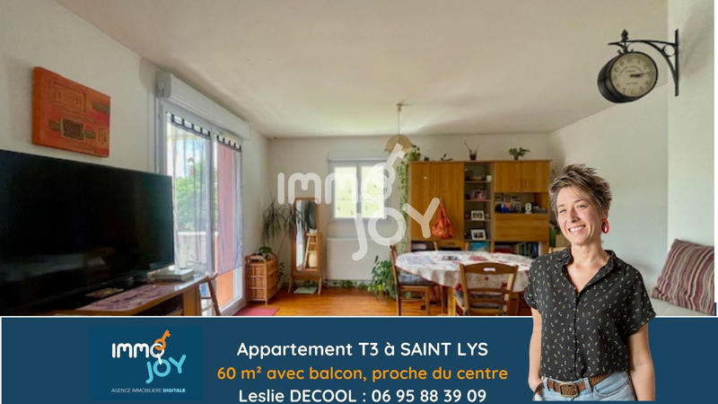 Appartement - 60 m² - 3 pièces