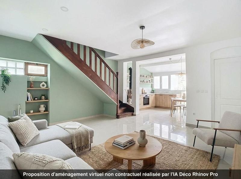 Maison - 62 m² - 3 pièces