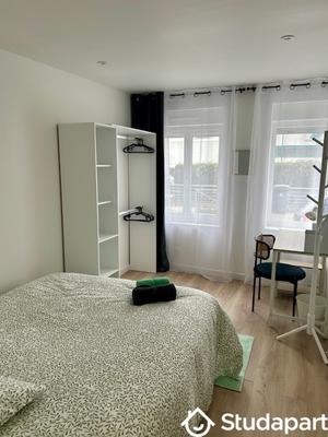 Chambre - 12 m² - 1 pièce