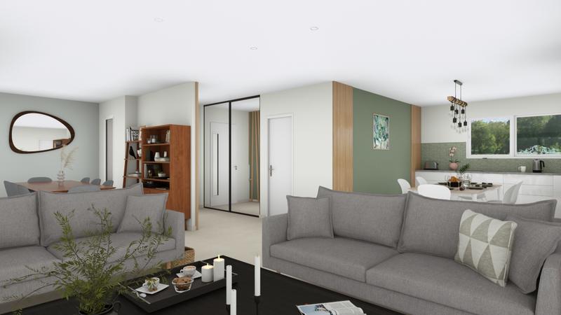 Maison - 125 m² - 6 pièces