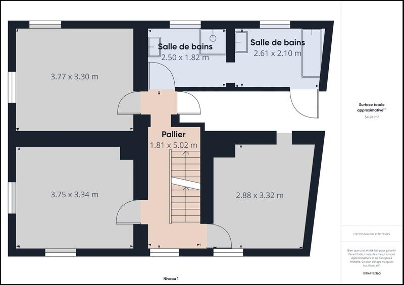 Maison - 140 m² - 5 pièces