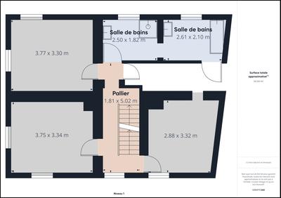 Maison - 140 m² - 5 pièces