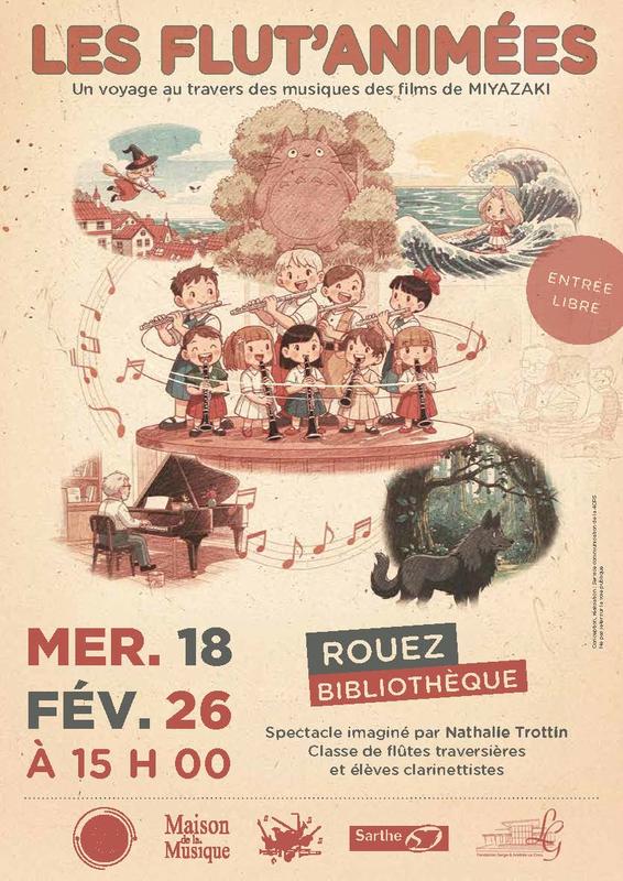 Les Flut’Animées – un voyage musical au cœur de l’univers de Miyazaki