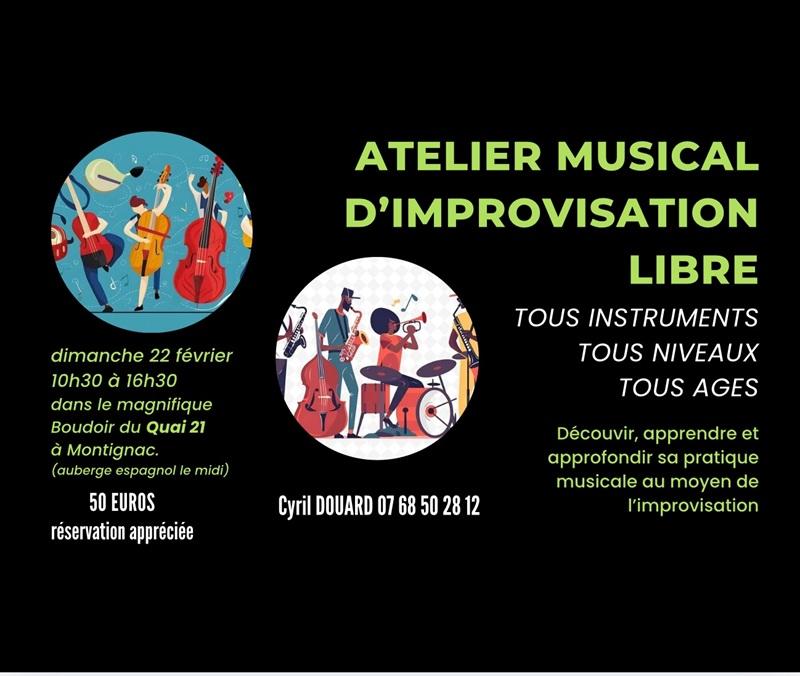 Atelier musical d'improvisation libre