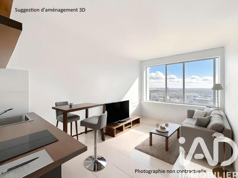 Appartement - 18 m² - 1 pièce