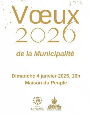 Vœux de la Municipalité 2026