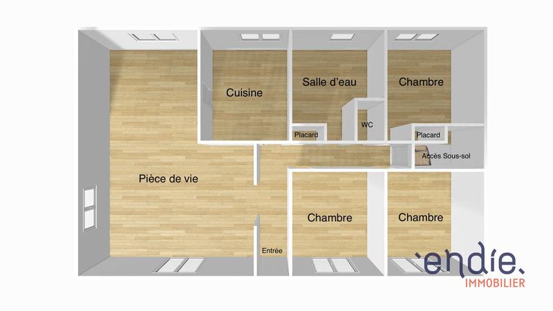 Maison - 134 m² - 6 pièces