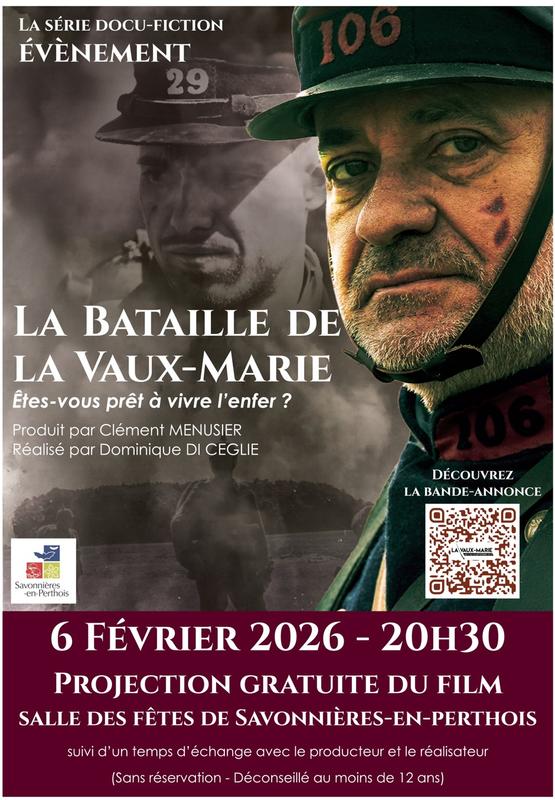 Projection du Docu-fiction - la Bataille de la Vaux-Marie