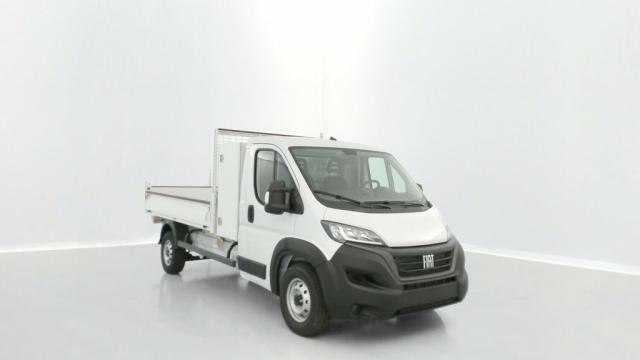 Fiat Ducato Chassis Cabine Cc 3.5 l H3-Power 140 Ch Maxi Benne Acier + Coffre Jpm