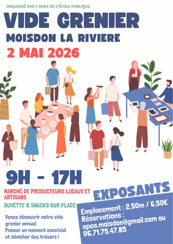 Vide grenier de l'apea de moisdon