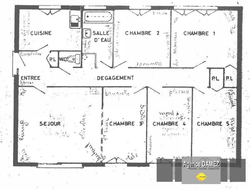 Maison - 94 m² - 5 pièces