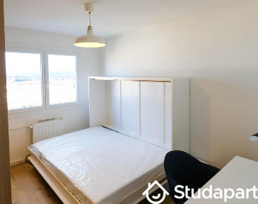Chambre - 9 m² - 1 pièce