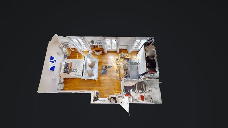 Appartement - 37 m² - 1 pièce