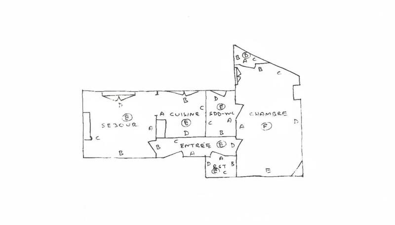 Appartement - 43 m² - 2 pièces