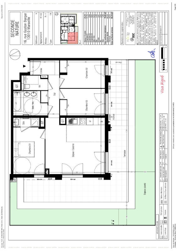 Appartement - 76 m² - 4 pièces