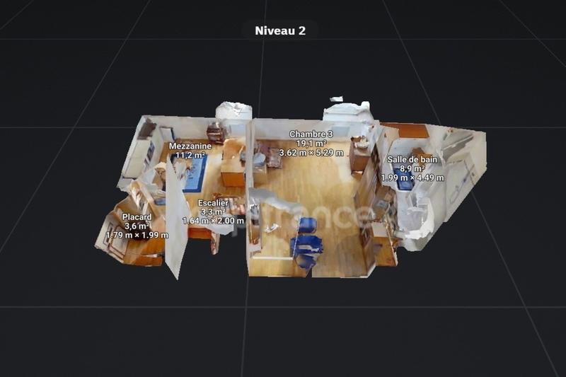 Duplex - 138 m² - 5 pièces