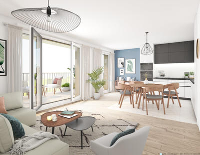 Duplex - 92 m² - 4 pièces