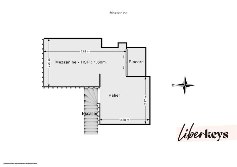 Appartement - 59 m² - 2 pièces