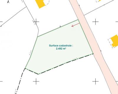 Terrain - 2 492 m²