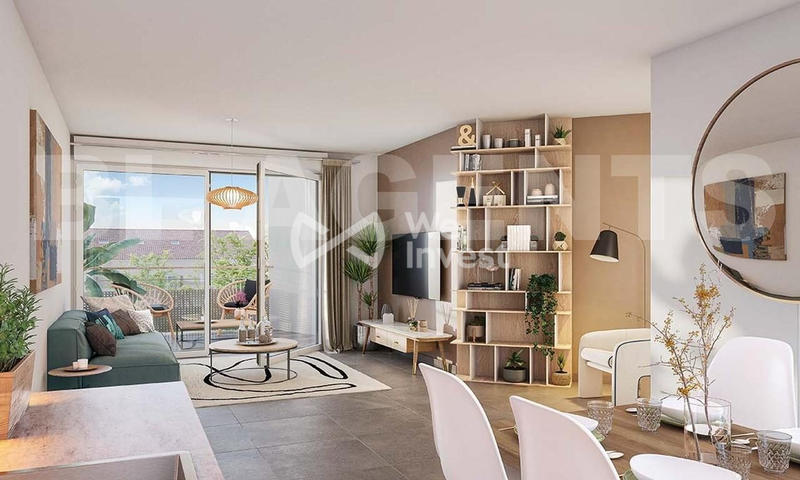 Appartement - 37 m² - 2 pièces