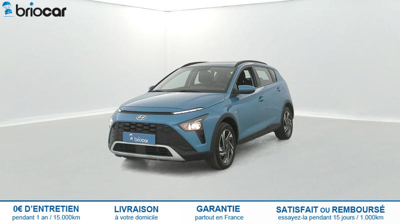 Hyundai Bayon 1.0 t-GDi 100ch Hybrid Intuitive Dct-7 Aqua Turquoise