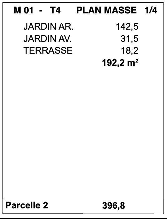 Villa - 104 m² - 4 pièces