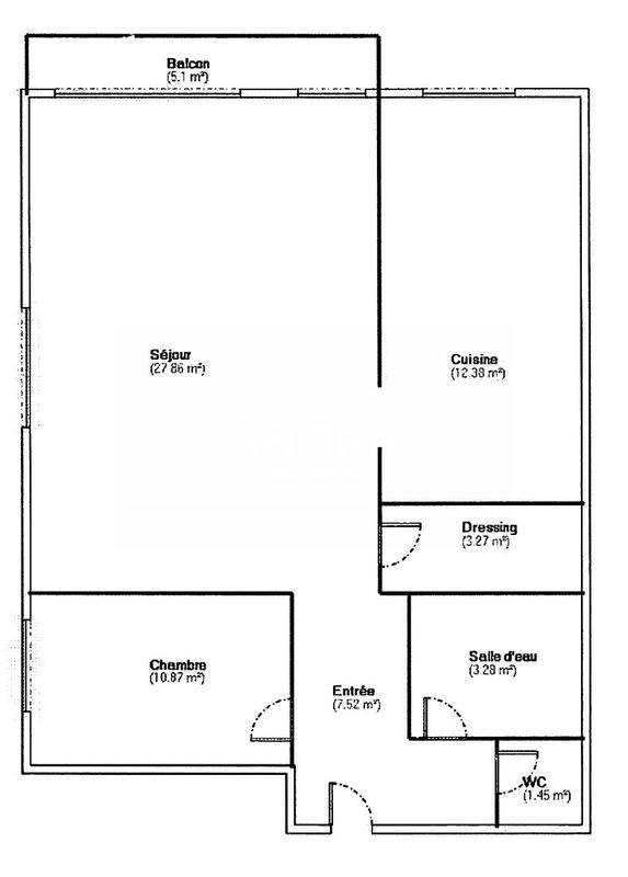 Appartement - 67 m² - 2 pièces