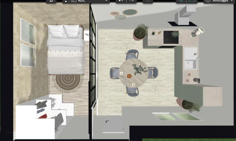 Appartement - 36 m² - 2 pièces