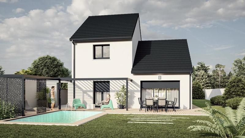 Maison - 98 m² - 5 pièces