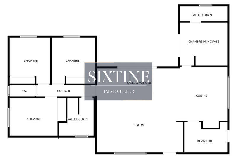 Maison - 138 m² - 5 pièces