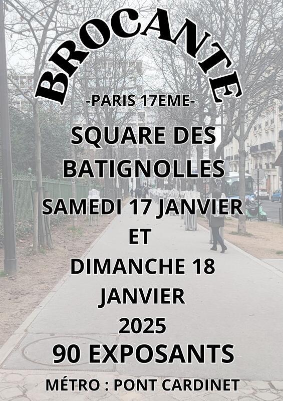 Brocante professionnelle batignolles