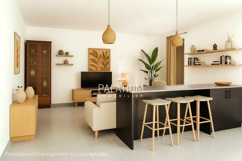 Appartement - 65 m² - 3 pièces