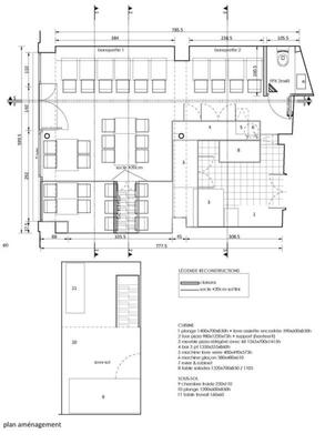 Fonds de commerce - Bureau - 65 m²