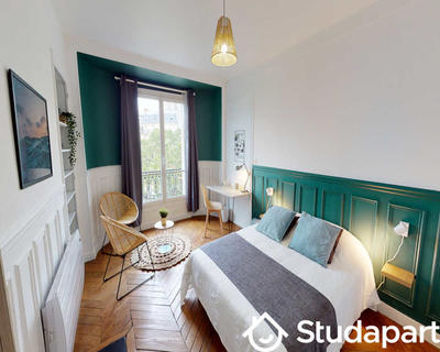 Chambre - 70 m² - 1 pièce