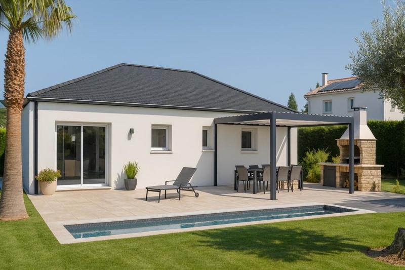 Maison - 90 m² - 7 pièces